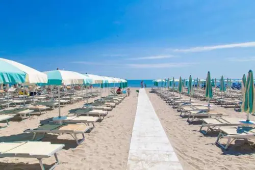 Hotel con spiaggia privata a Milano Marittima