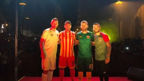 Il Benevento presenta le nuove maglie ufficiali