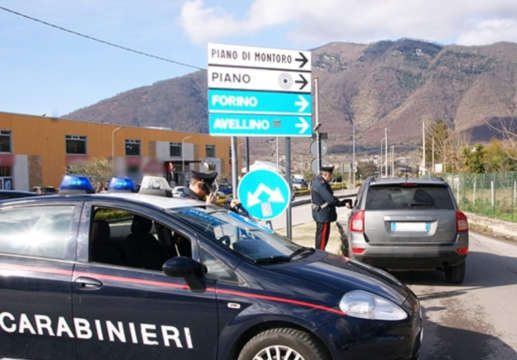 Montoro, detenuto in permesso premio arrestato per possesso di armi e munizioni