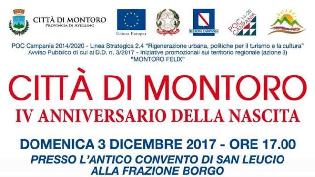 Montoro unita compie 4 anni: Domenica confronto pubblico alla frazione Borgo