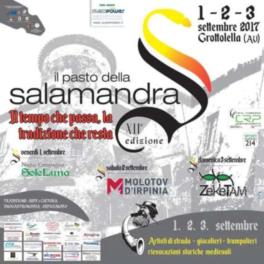 Martedì 29 conferenza stampa sul Pasto della Salamandra