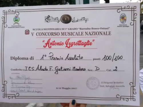 Montoro, ad Ostuni altro risultato straordinario per l'Orchestra 