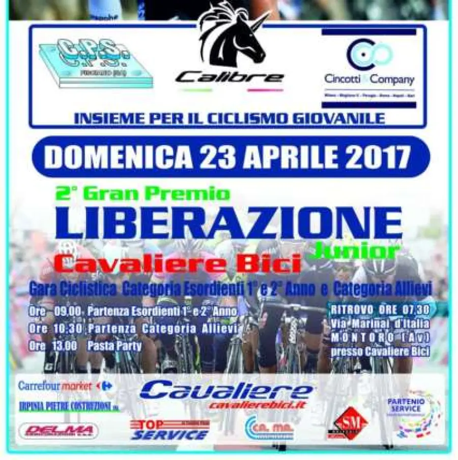 Montoro, una domenica dedicata ai giovani ciclisti