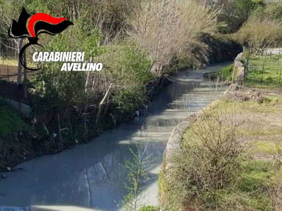 Inquinamento in Irpinia: Sversamento di rifiuti industriali nel fiume: una denuncia