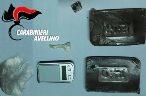 Lotta alla droga in Irpinia: tre arresti e sequestro di Cocaina e Hashish