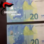 Da Napoli in Irpinia per spacciare banconote false: Denunciato dai Carabinieri