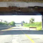 Paura a Flumeri, crolla viadotto, la zona era già stata messa in sicurezza