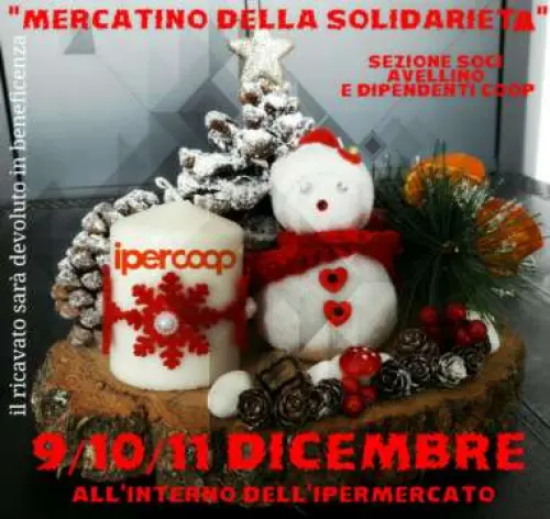Mercatini di Natale, solidarietà al femminile all’Ipercoop di Avellino