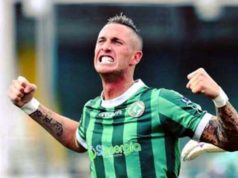 Brescia-Avellino 0-2, primo colpo in trasferta per i lupi. Ardemagni show. Esultanza di Ardemagni Avellino Calcio