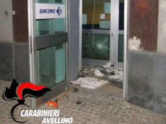 Serino, tentato furto al bancomat