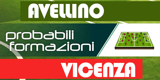Probabili formazioni Avellino-Vicenza