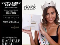 Miss Italia 2016 “Rachele Risaliti” ad Avellino, ospite speciale di Antonio Martignetti Hairstylist